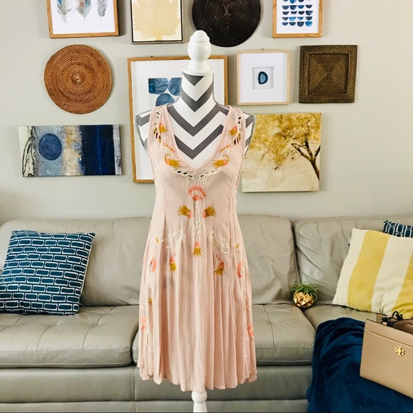 Free People Dresses & Skirts - Free People Adelaide Festival Flowy Slip Dress